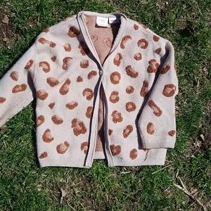 Zara leopard sweater